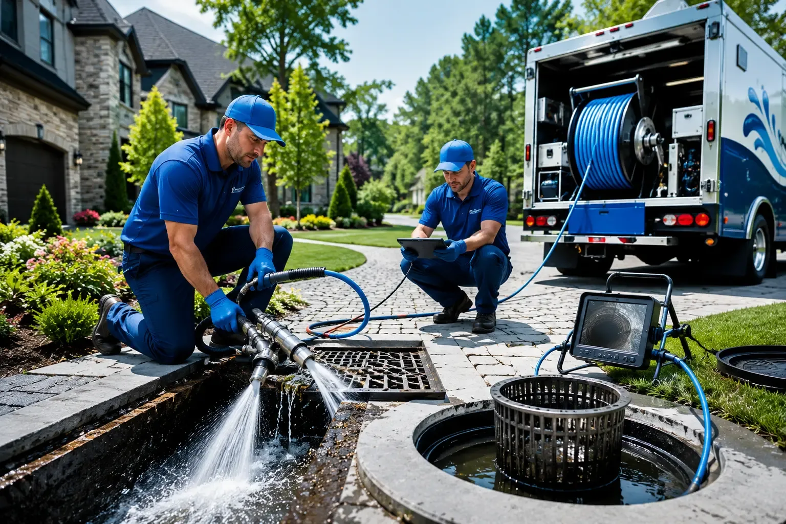 Local outdoor drain cleaning professionals in Huntertown, IN