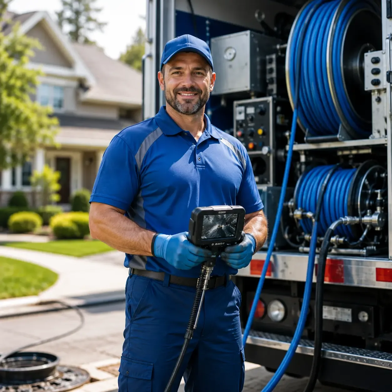 Local outdoor drain cleaning specialists in Huntertown, IN